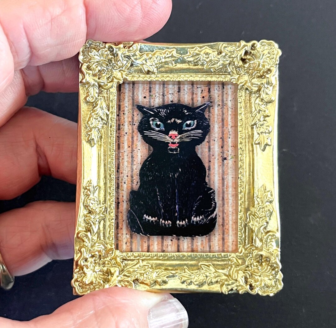 1 Inch Miniatures Miniature Framed Pictures, Dollhouse Art, 1 Inch Scale Miniatures ...
