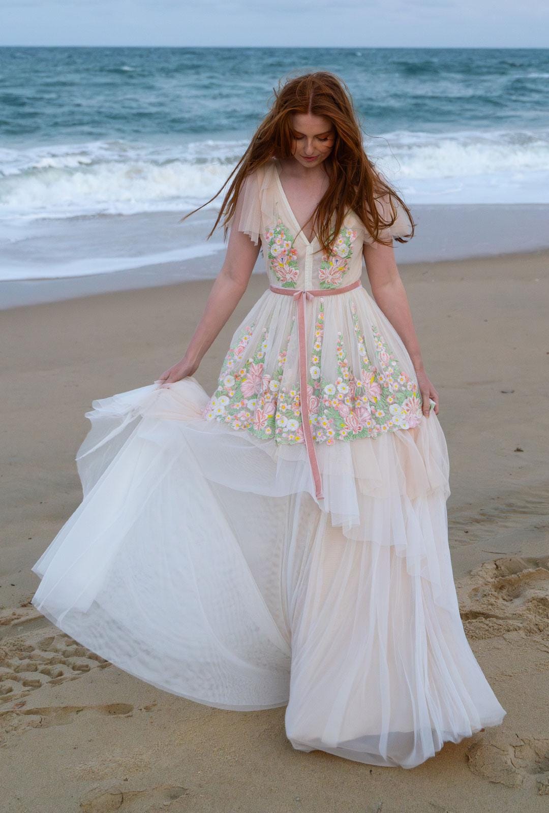 Florence dress - white