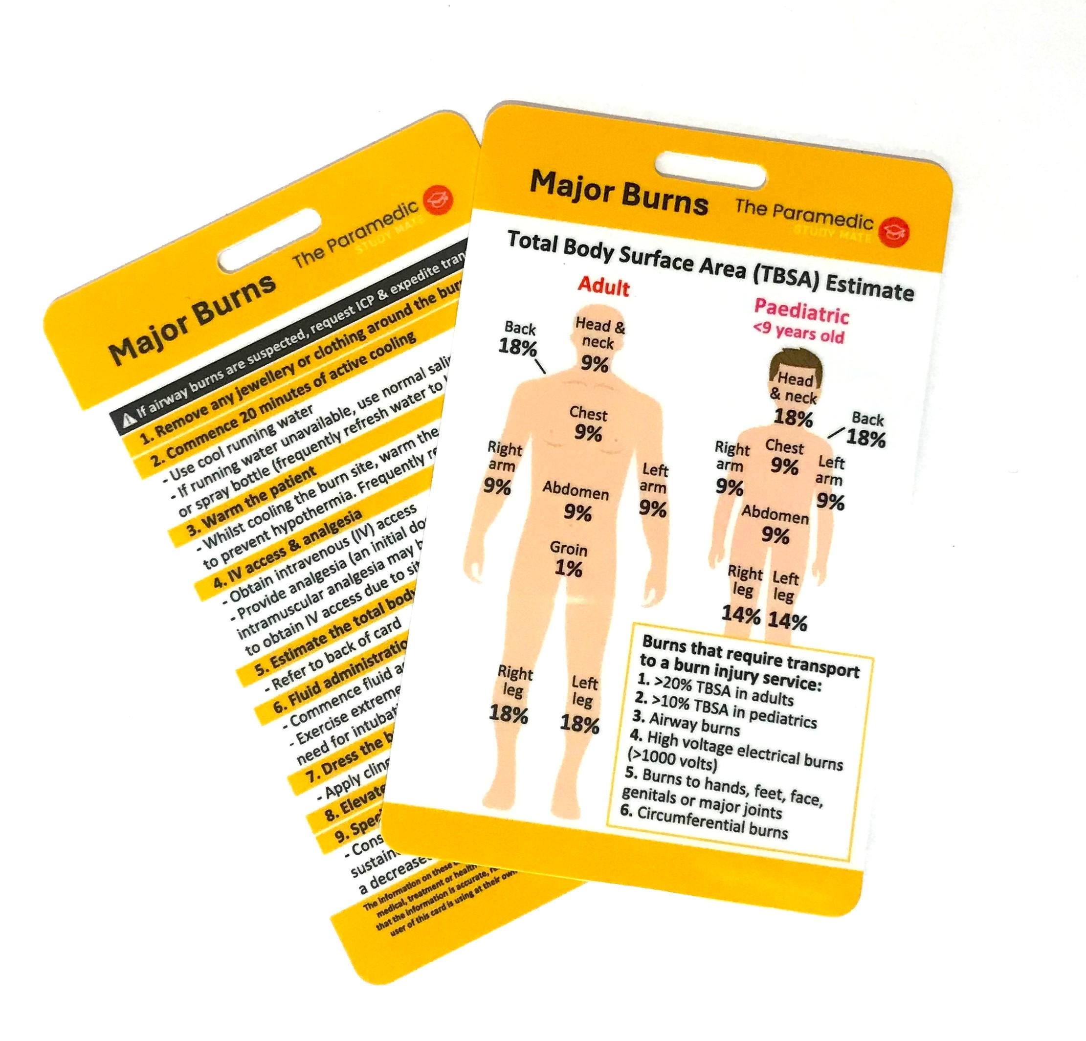 Australian & New Zealand Paramedic Assessment Reference Card Pack ...