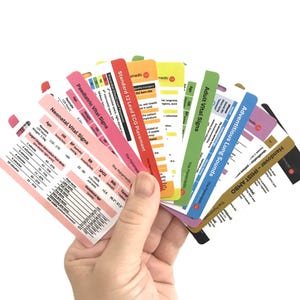 Australian & New Zealand Paramedic Assessment Reference Card Pack + FREE CARABINER!