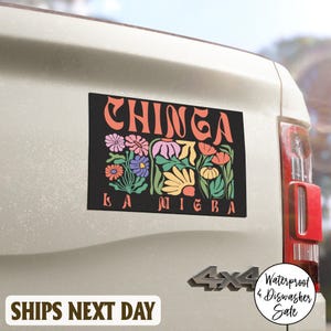 Immigrant Rights Chinga La Migra Sticker/Magnet, Anti-ICE Sticker, Mexican Activist, Immigrant Rights Vinyl sticker, Abolish ICE