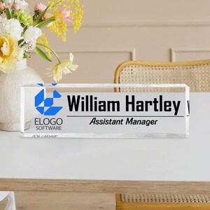 Personalized Desk Name Plate For Men, Desk Name Plate For Assistant Manager, Office Desk Name Plate, Name Plaque For Office, Office Decor