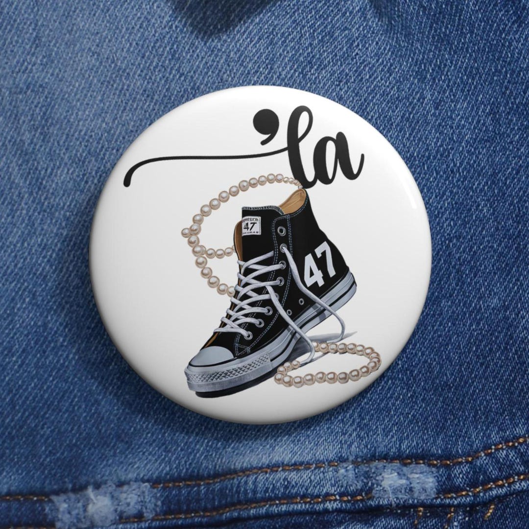 Kamala Harris 2024 Comma La Campaign Button, 2024 Election, Democrat ...