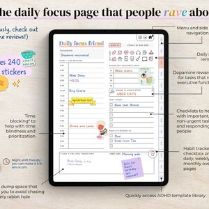 ADHD Digital Planner by a Fellow Adhder - for Ipad, Goodnotes & Android ...