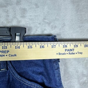 VINTAGE Wrangler Jeans Mens 34 Blue Rapid Transit 80s Denim Straight Leg Cowboy image 4