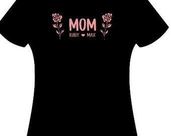 Custom "Mom" Shirt