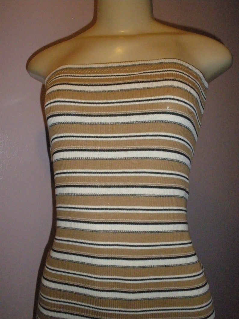 Striped Halter Top Womens Long Summer Dress Long Maxi Beach | Etsy