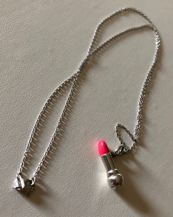 tiffany lipstick charm