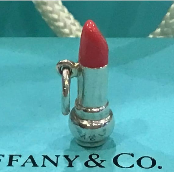 tiffany lipstick charm