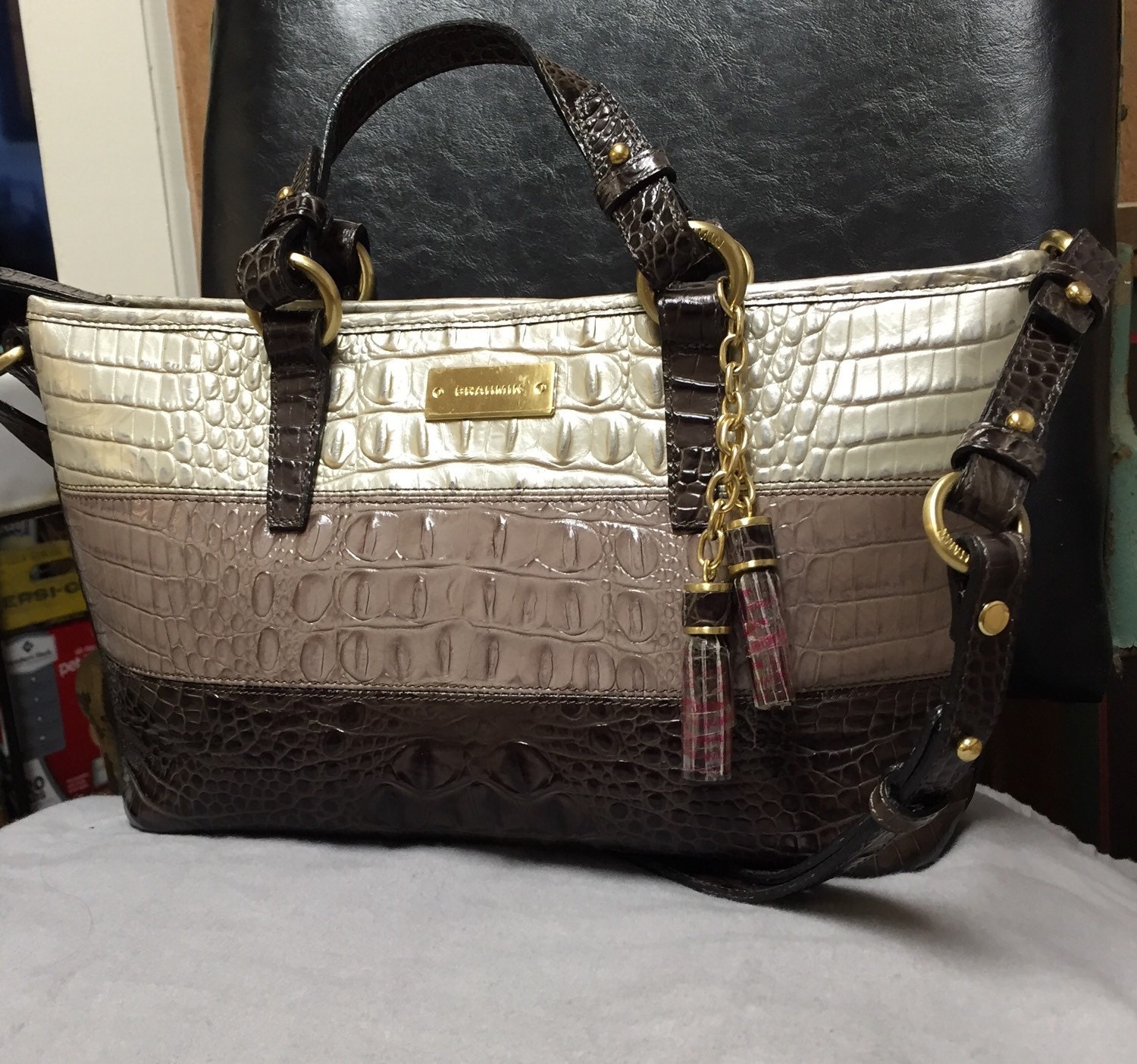 Brahmin mini shoulder bag Clearance