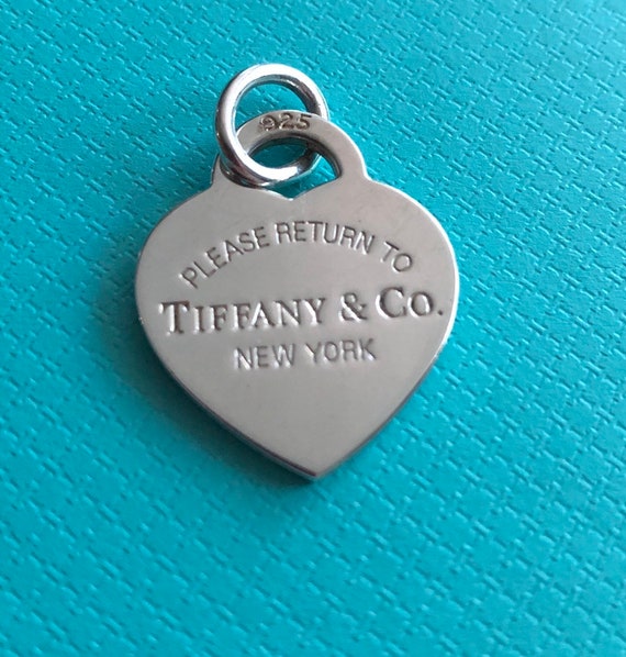 Vintage Tiffany & Co Sterling Silver RTT Heart Tag