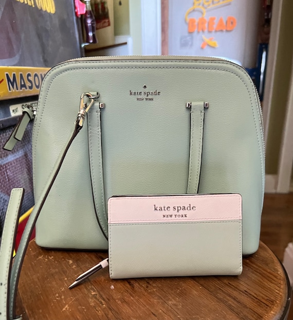Kate Spade New York Patterson Drive Medium Dome Satchel in Mint