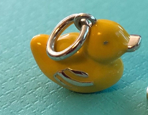 tiffany duck charm