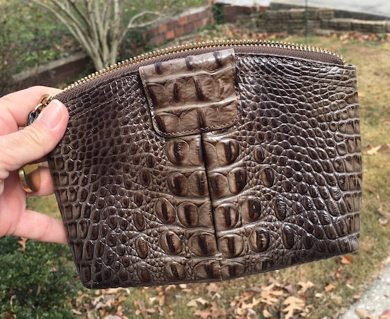 Brahmin cosmetic shop bag