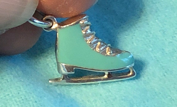 ice skate charm tiffany