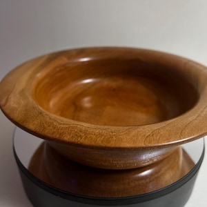 hand turned cherry bowl