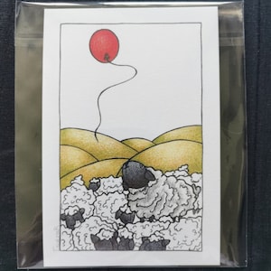 Carte Postale reproduction - Mouton