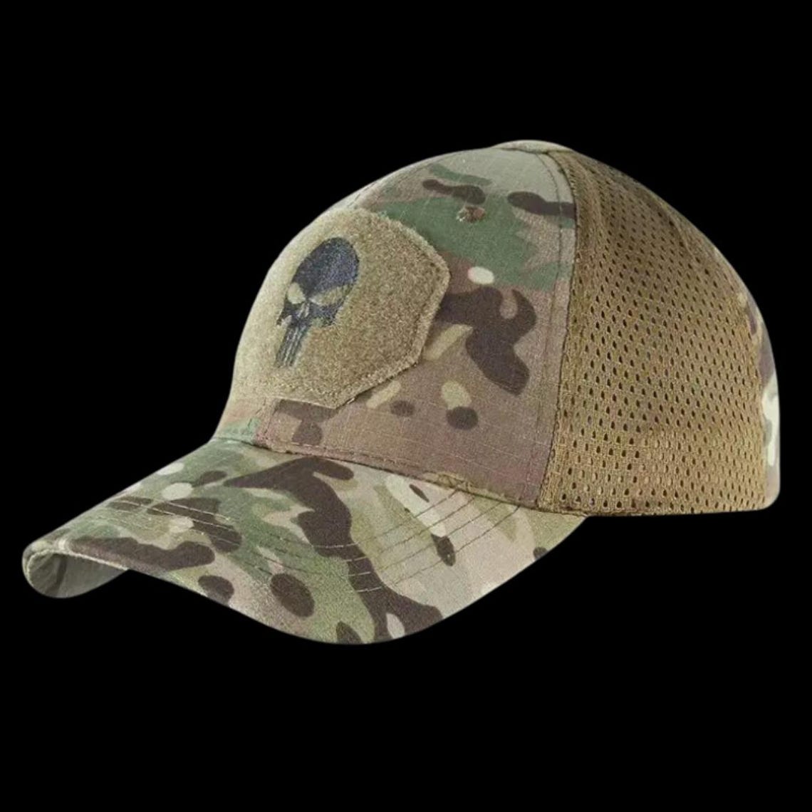 Lightweight Camo Punisher Hat Etsy