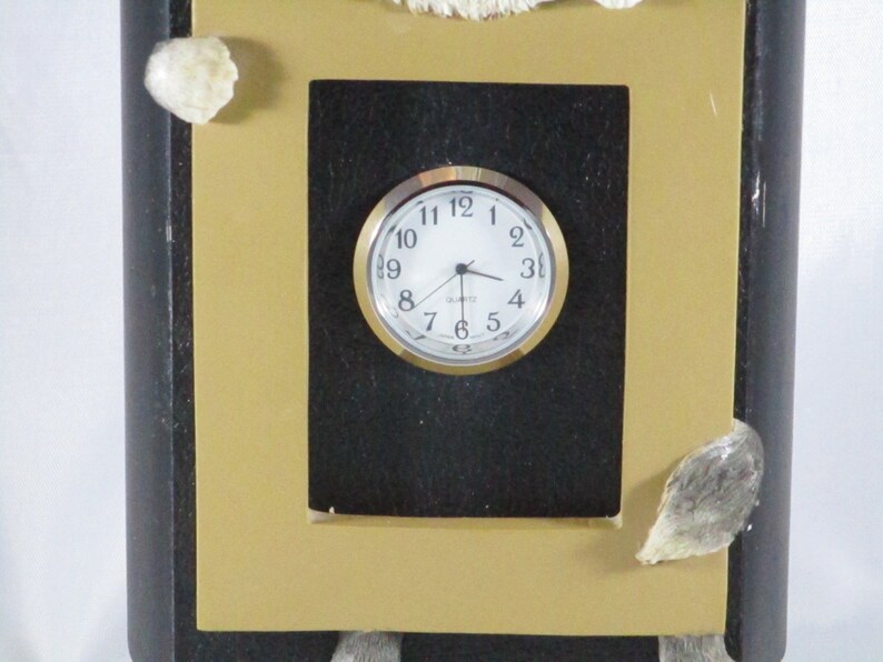 Dog Cigar Box Clock