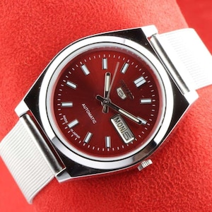 Seiko red watch - Etsy 日本