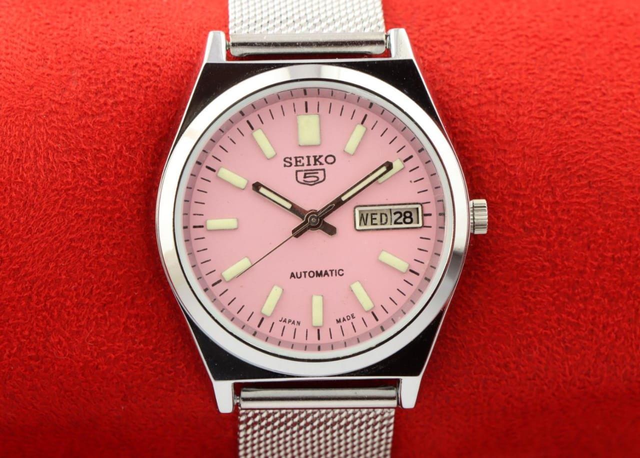 ヴィンテージ リニューアル セイコー 5 自動巻き 日本製 デイデイト