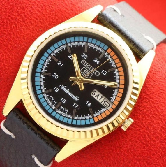 Vintage Seiko Automatic Japan 21 J Collectable Authentic Day