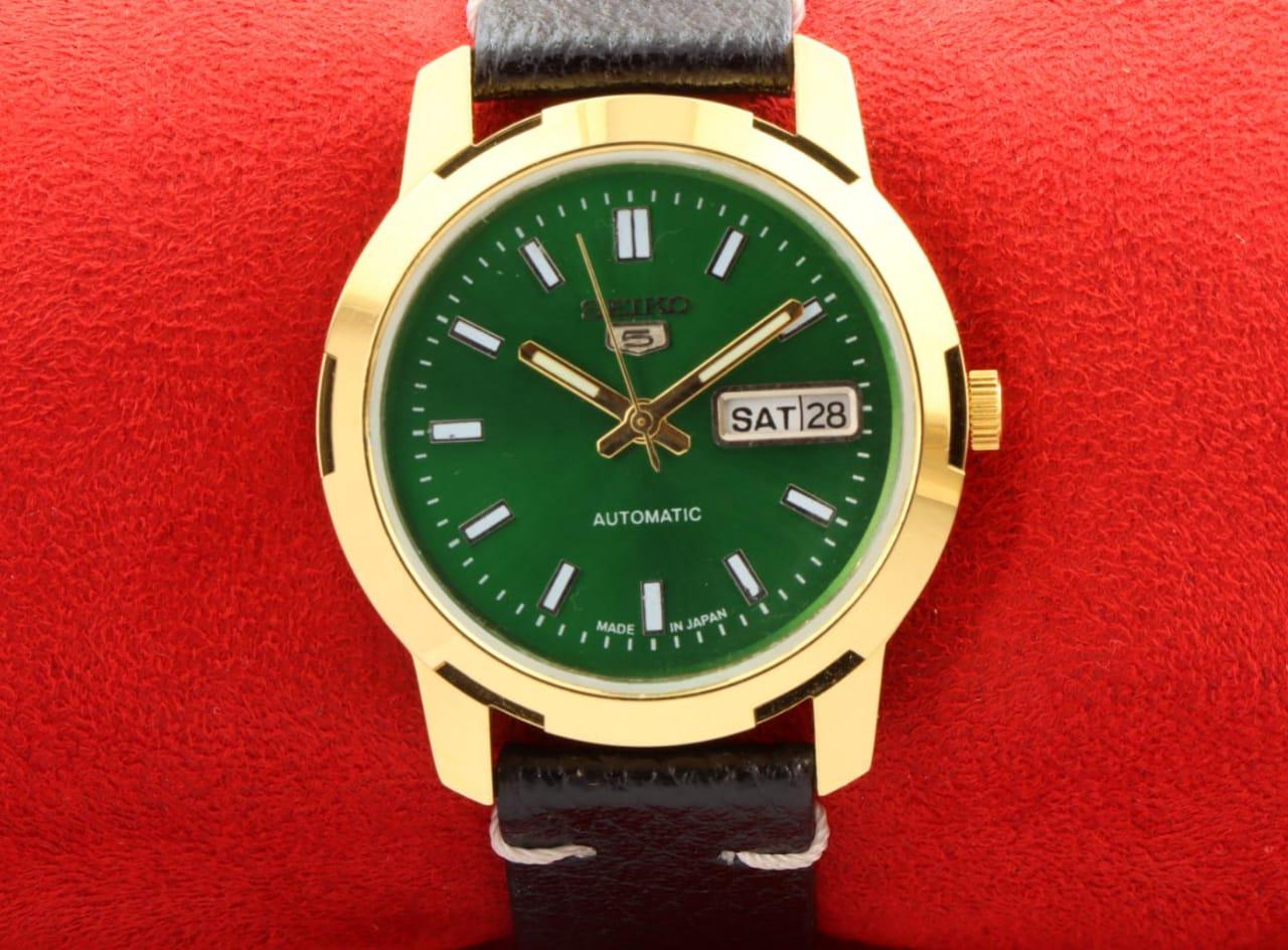 美品✨Seiko 5 ビンテージ　ゴールド　自動巻き　デイデイト 楽天市場】セイコー SEIKO 5 腕時計 自動巻き 日本製 海外モデル