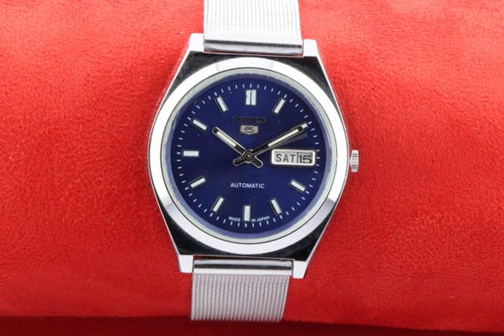 ヴィンテージ リニューアル セイコー 5 自動巻き 日本製 デイデイト