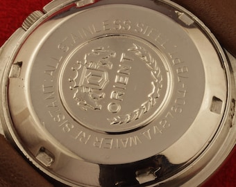 ヴィンテージ オリエント 自動巻き メンズ 21 ジュエル 日本製 腕時計