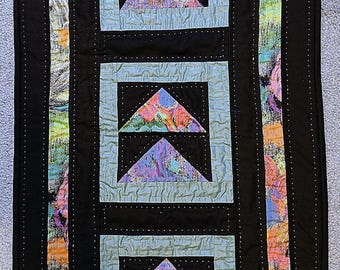 Mountain to Sea Quilt Hanging