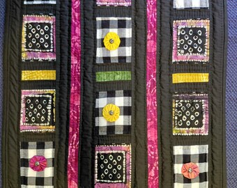 Harlequin Nights Quilt Hanging