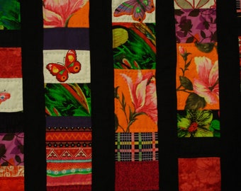 Butterfly Bush Quilt Hanging