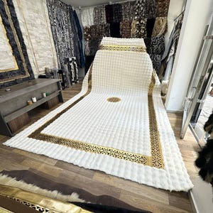 Handmade Plush Area Rug | Non Slip Rug | Shaggy Rug | Luxury Soft Rug | Faux Fur Rug | Office Plush Rug | Unique Soft Plush Rug | Fluffy Rug