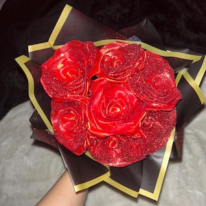 Glitter Rose Eternal Bouquet