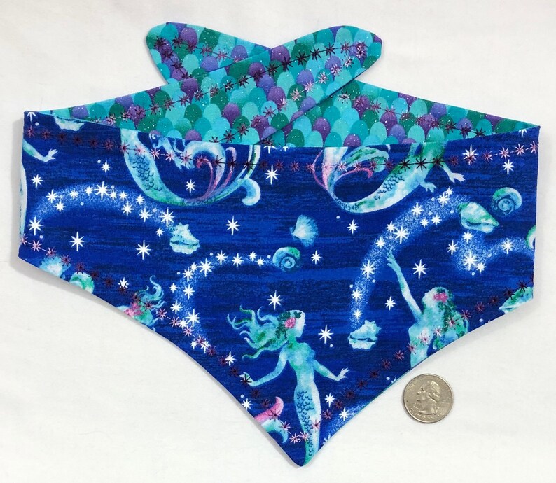 Medium Celestial Mermaid Dog Bandanna