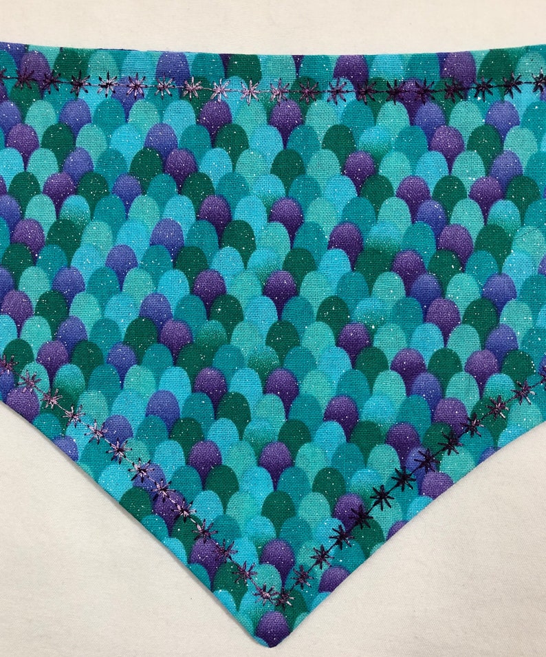Medium Celestial Mermaid Dog Bandanna