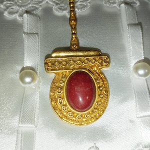 Vintage vergulde hanger