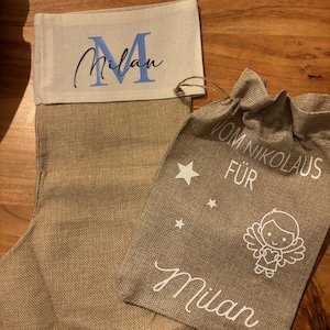 Personalisierter Nikolausstrumpf