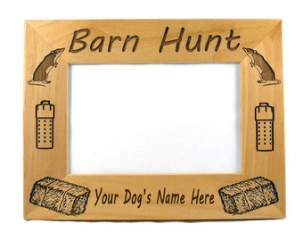Barn Hunt Picture Frame Landscape