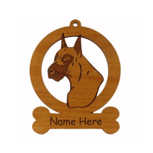 Great Dane Ornament 083293 Personalized With Your Dog's Name