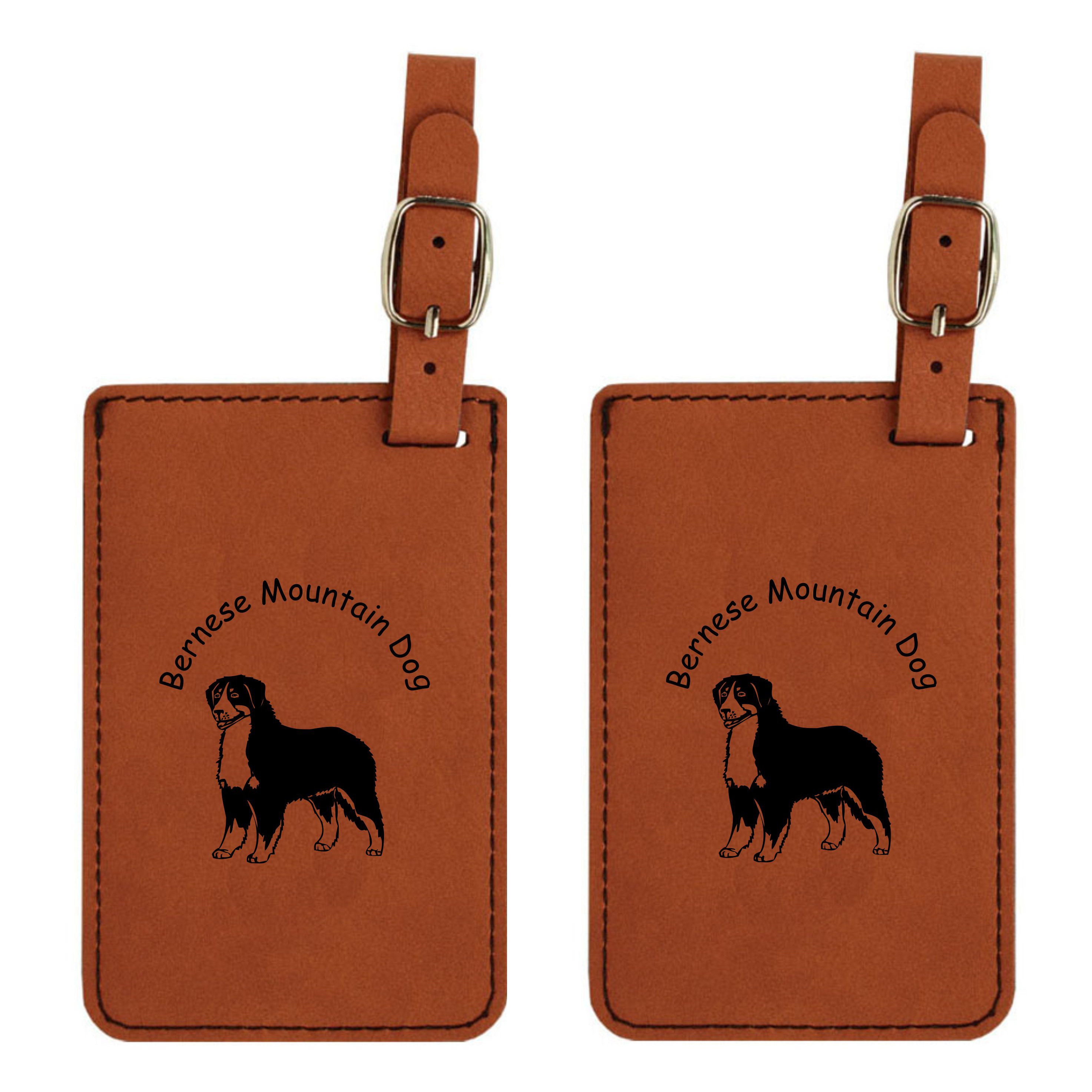 On Mountain Time Vacation Luggage Bag Tag