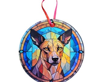 Xoloitzcuintli 3 Design Holographic Dog Ornament