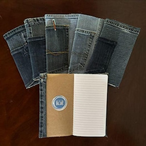 Out of the Blue Denim Pocket Journal