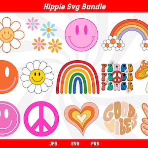 Hippie svg, boho hippie svg, hippie flowers svg, groovy svg, retro svg, peace png, hippie boho svg, daisy svg, retro flower svg, peace svg
