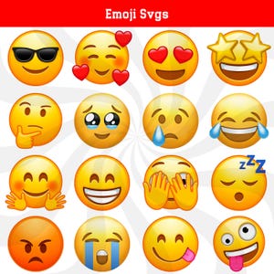 Emoji svg, smiley face svg, emoji face svg, smiley svg, emoji clipart, smiley cut files, emoji cut files, smiley clipart, smiley faces png