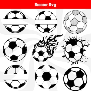 サッカーボール svg サッカーボール png - Etsy 日本