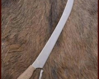 Great Dusak Sword - Viking Style Full Tang Tempered Blade, Functional Handmade Sword, Best Gift