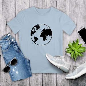 Globus svg, Weltkugel svg, Globus Silhouette, Globus Clipart, Erde svg, Erdesilhouette, Globus Cricut, Erde Vektor, Globus png, Globus svgs Bild 6