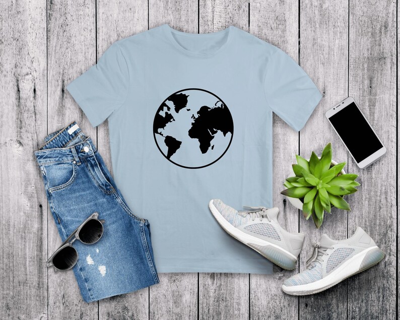 Globus svg, Weltkugel svg, Globus Silhouette, Globus Clipart, Erde svg, Erdesilhouette, Globus Cricut, Erde Vektor, Globus png, Globus svgs Bild 6