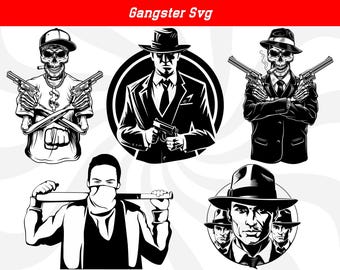 Minivan Mafia SVG – Gangster Mom Car Decal, Graffiti Style